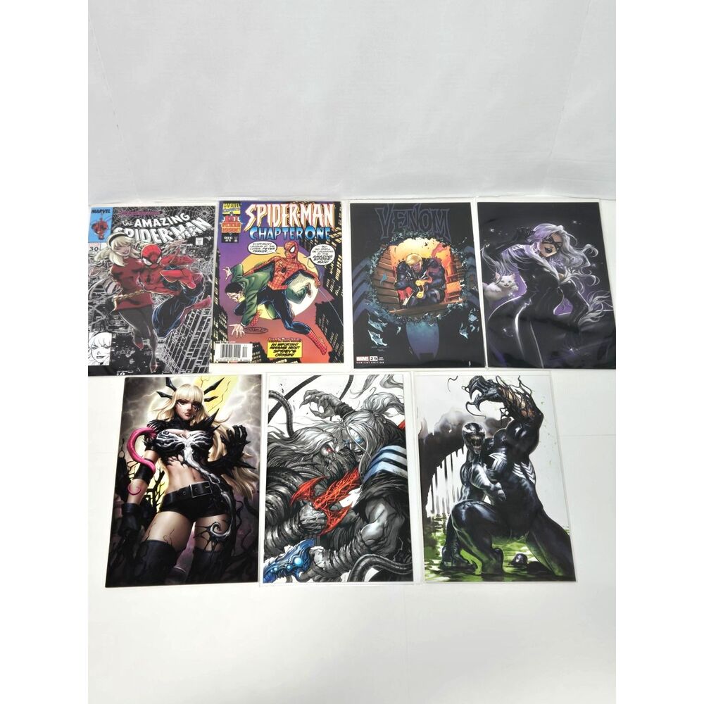 Marvel Amazing Spider-Man Venom Symbiote Comic Book Lot of 7 | Good Condition